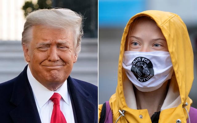 Sweden’s Greta Thunberg trolls Donald Trump on Twitter