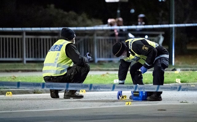 Sweden is the only European country where fatal shootings are on the rise