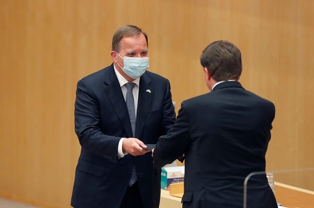 Sweden's Stefan Löfven voted back in as Prime Minister