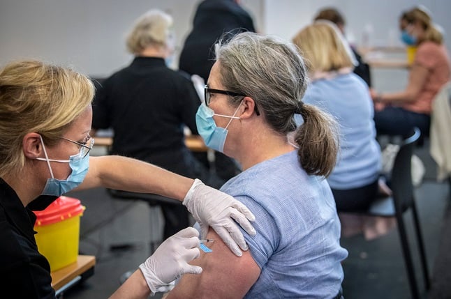 Half of Sweden's population has received at least one Covid-19 vaccine dose