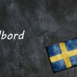 Swedish word of the day: julbord