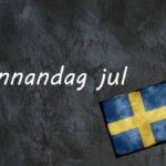 Swedish word of the day: annandag jul